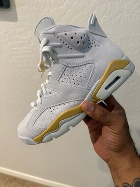 Air Jordan 6 Retro Craft Pearl / Paris Olympics - Size 8W - DQ4914-074 - NWOB